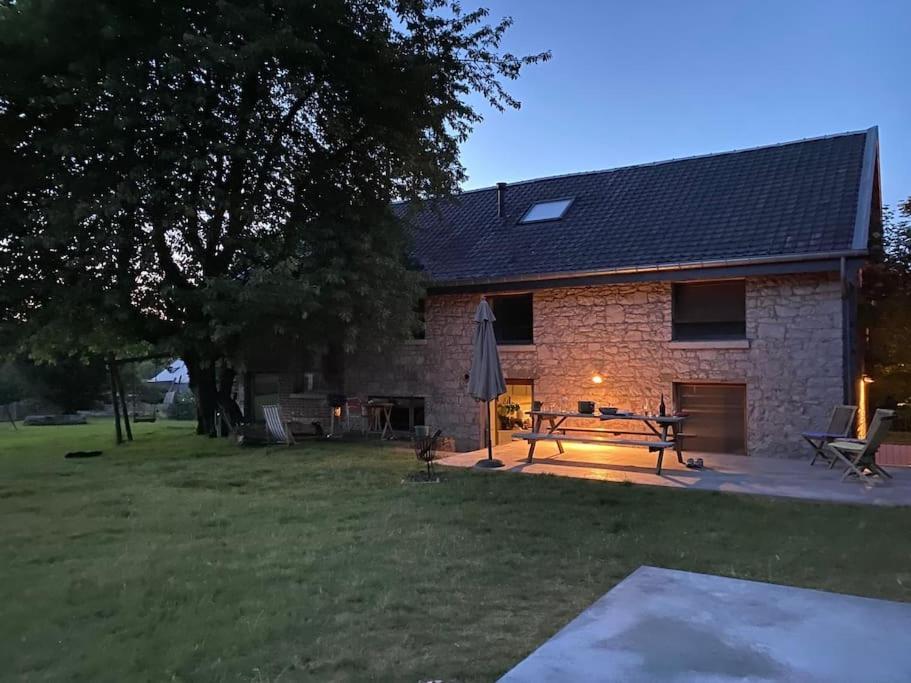 Gerestaureerde Hoeve Met Zicht Durbuy Exterior foto