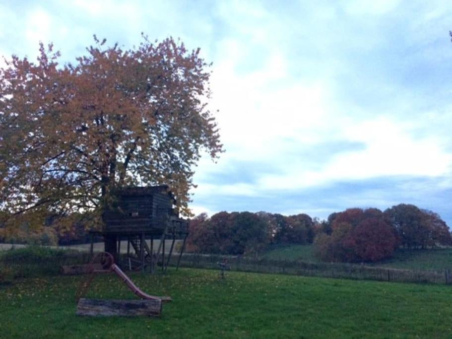 Gerestaureerde Hoeve Met Zicht Durbuy Exterior foto