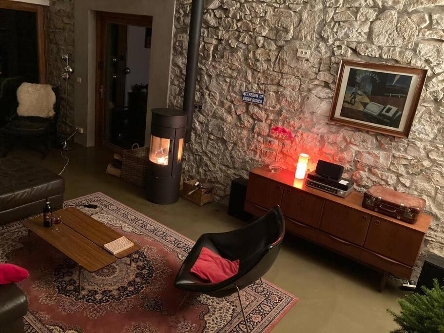 Gerestaureerde Hoeve Met Zicht Durbuy Exterior foto